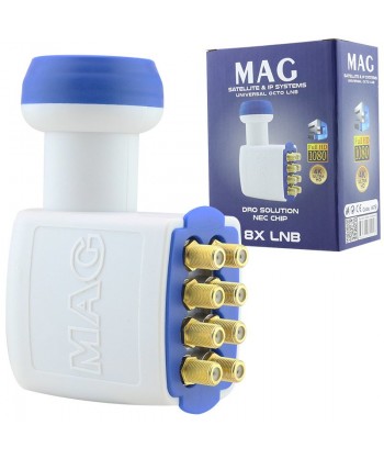 MAG Altın Uçlu Sekizli Lnb